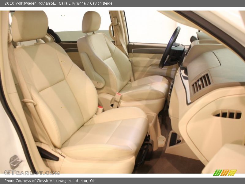 Calla Lilly White / Ceylon Beige 2010 Volkswagen Routan SE