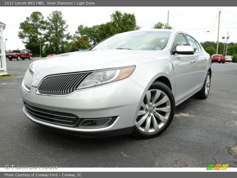 Silver Diamond / Light Dune 2013 Lincoln MKS FWD