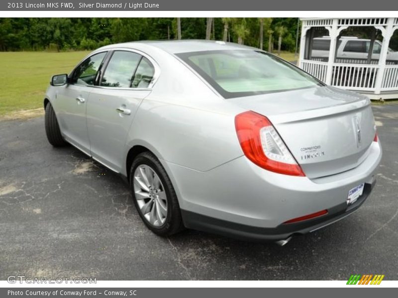 Silver Diamond / Light Dune 2013 Lincoln MKS FWD