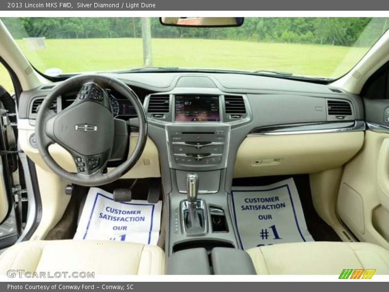 Silver Diamond / Light Dune 2013 Lincoln MKS FWD