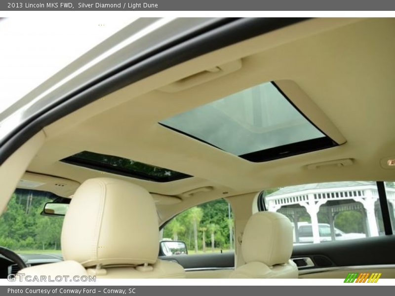Silver Diamond / Light Dune 2013 Lincoln MKS FWD