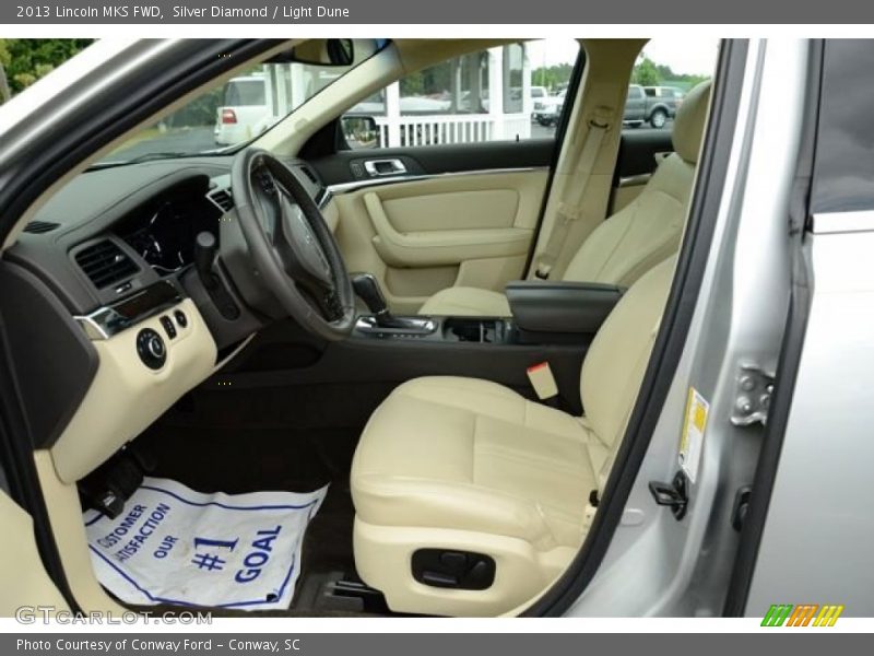 Silver Diamond / Light Dune 2013 Lincoln MKS FWD