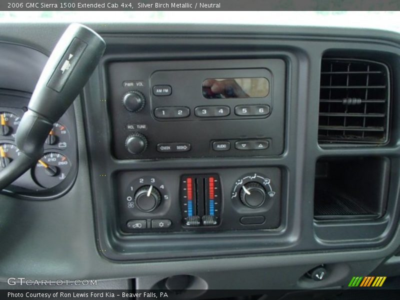 Silver Birch Metallic / Neutral 2006 GMC Sierra 1500 Extended Cab 4x4