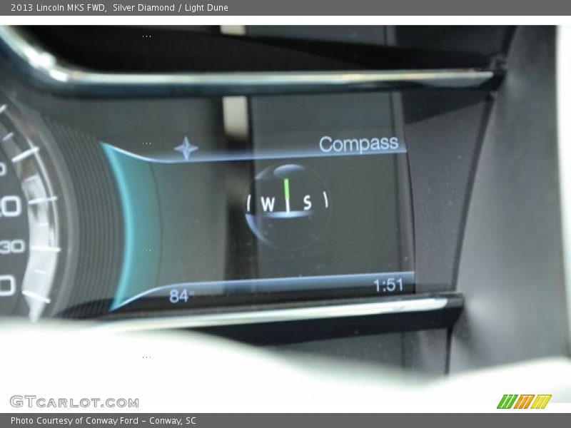 Silver Diamond / Light Dune 2013 Lincoln MKS FWD