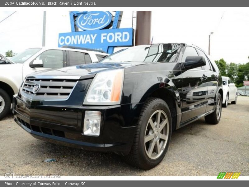 Black Raven / Light Neutral 2004 Cadillac SRX V8