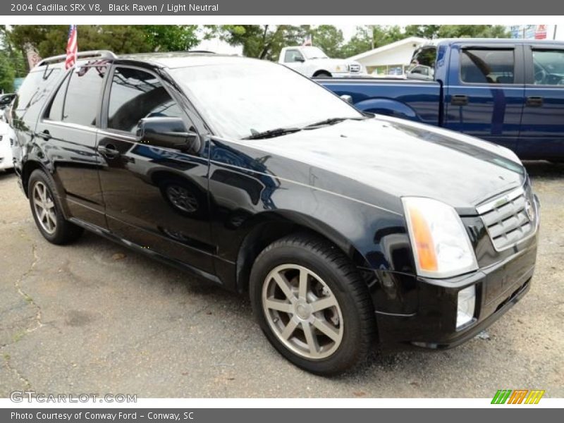 Black Raven / Light Neutral 2004 Cadillac SRX V8