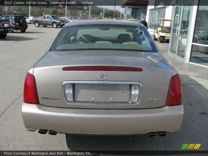 Cashmere Metallic / Oatmeal 2002 Cadillac DeVille Sedan