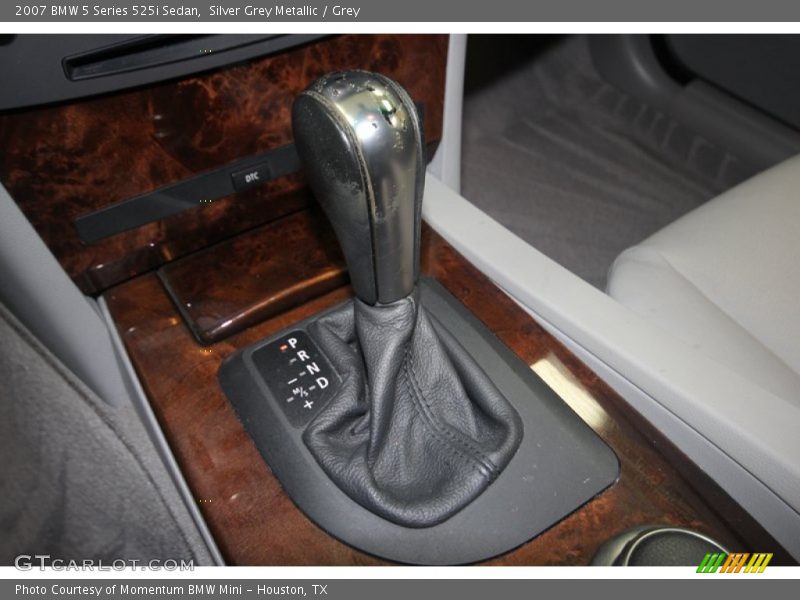 Silver Grey Metallic / Grey 2007 BMW 5 Series 525i Sedan