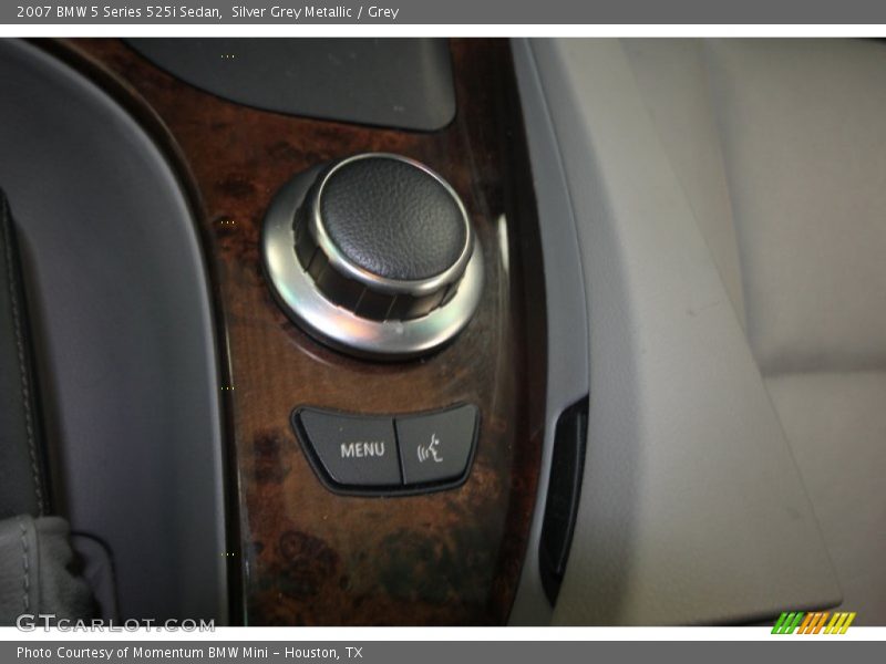Silver Grey Metallic / Grey 2007 BMW 5 Series 525i Sedan