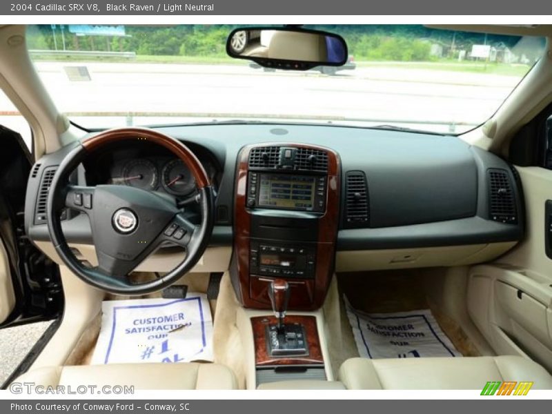 Black Raven / Light Neutral 2004 Cadillac SRX V8