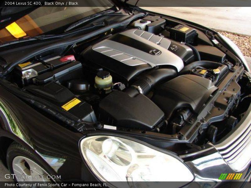 Black Onyx / Black 2004 Lexus SC 430