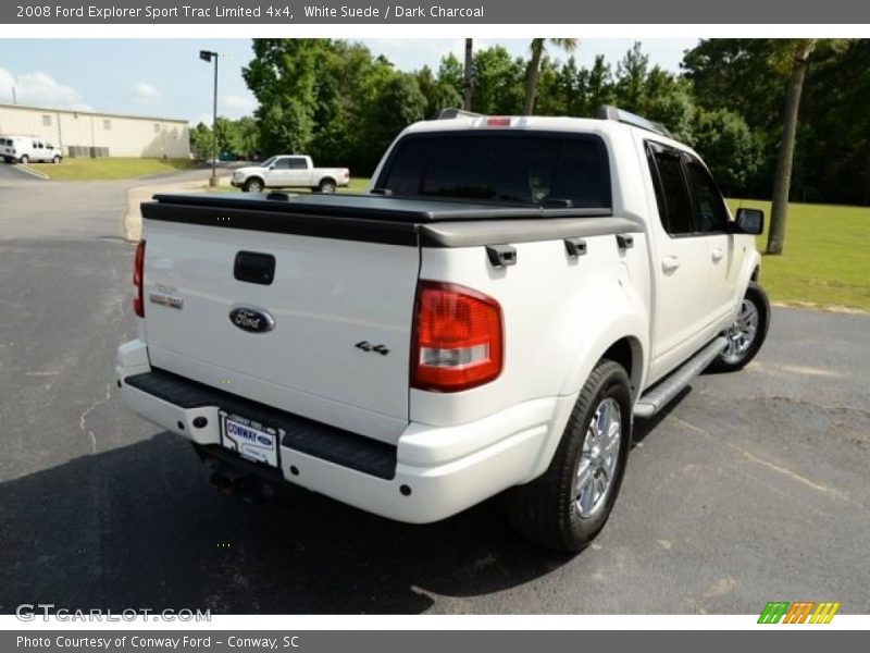 White Suede / Dark Charcoal 2008 Ford Explorer Sport Trac Limited 4x4