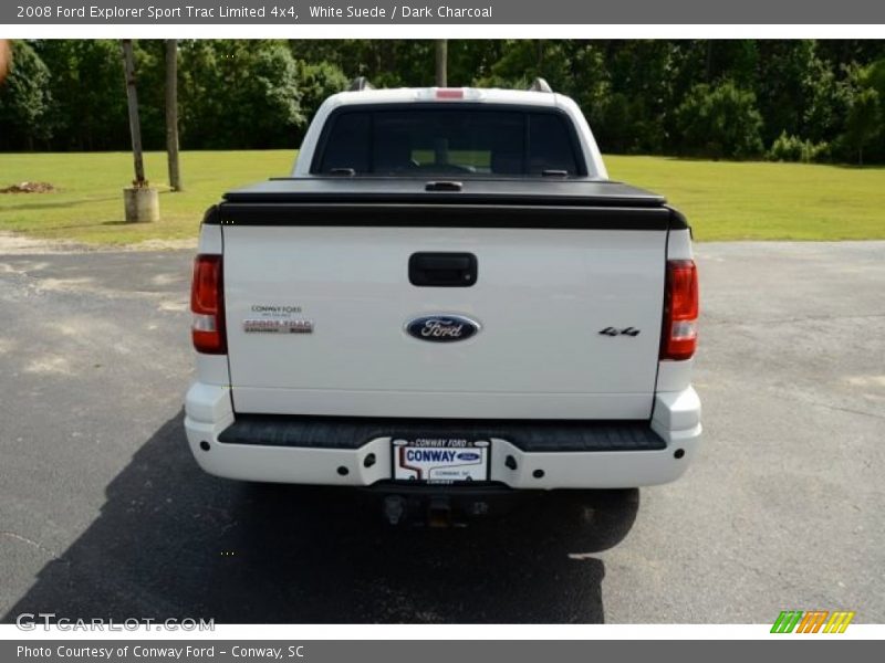 White Suede / Dark Charcoal 2008 Ford Explorer Sport Trac Limited 4x4