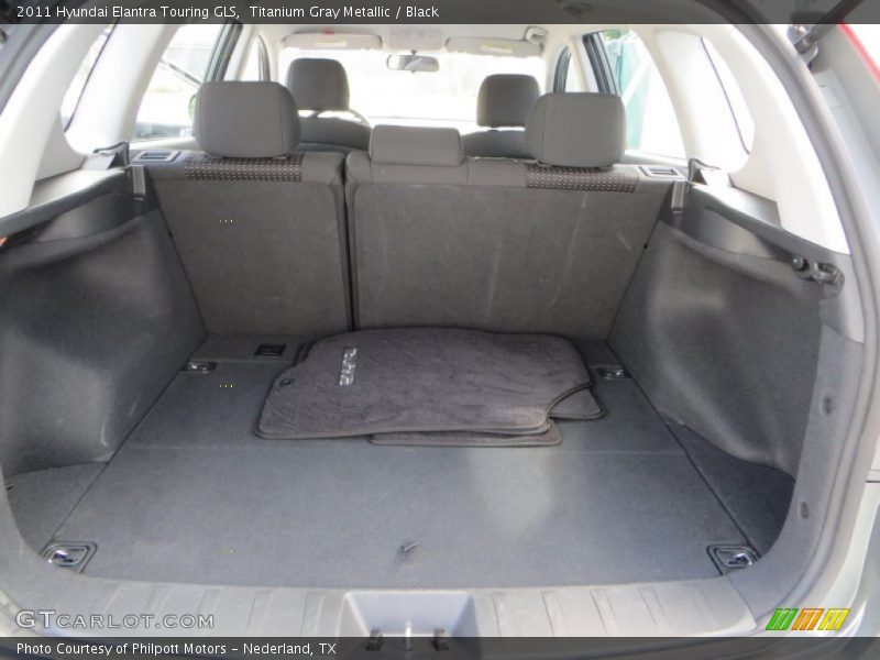 Titanium Gray Metallic / Black 2011 Hyundai Elantra Touring GLS