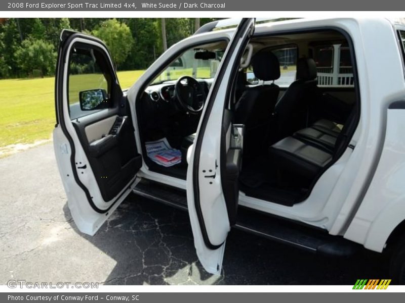 White Suede / Dark Charcoal 2008 Ford Explorer Sport Trac Limited 4x4