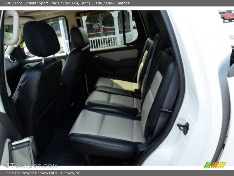 White Suede / Dark Charcoal 2008 Ford Explorer Sport Trac Limited 4x4