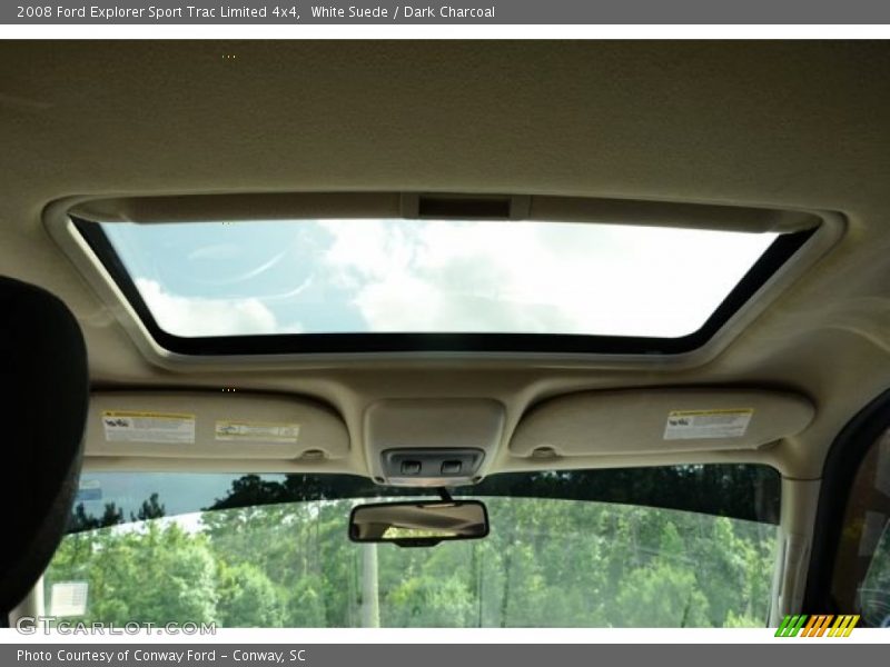 White Suede / Dark Charcoal 2008 Ford Explorer Sport Trac Limited 4x4
