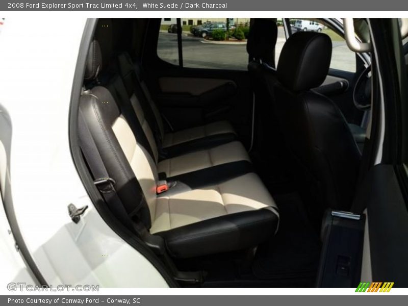 White Suede / Dark Charcoal 2008 Ford Explorer Sport Trac Limited 4x4