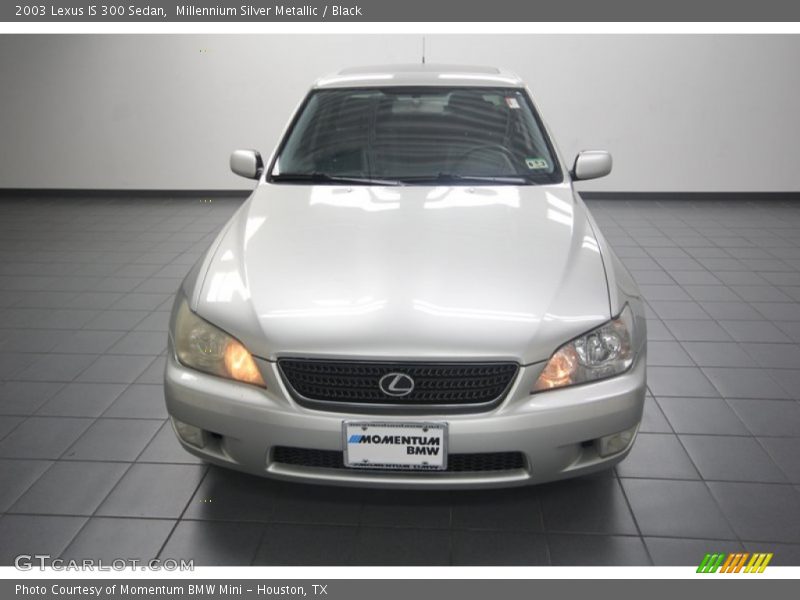Millennium Silver Metallic / Black 2003 Lexus IS 300 Sedan