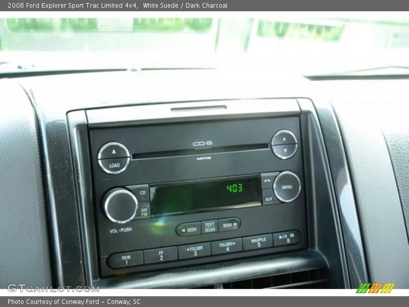 White Suede / Dark Charcoal 2008 Ford Explorer Sport Trac Limited 4x4