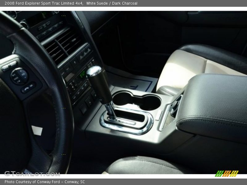White Suede / Dark Charcoal 2008 Ford Explorer Sport Trac Limited 4x4