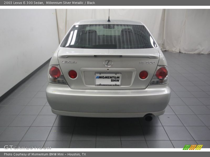 Millennium Silver Metallic / Black 2003 Lexus IS 300 Sedan