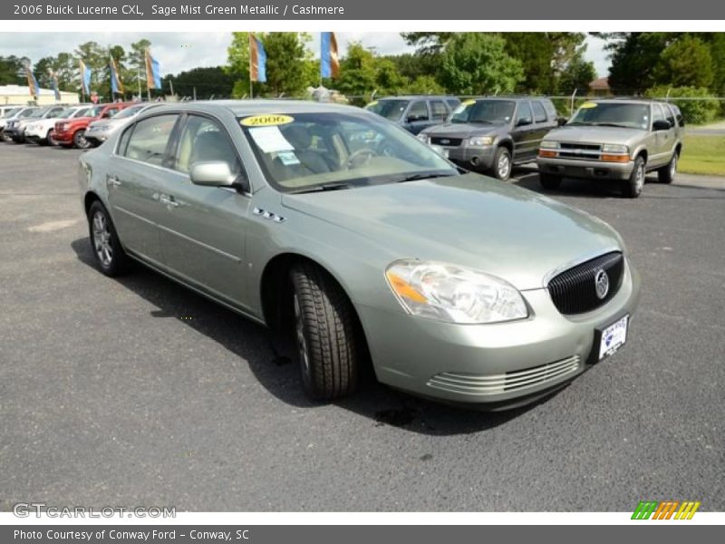 Sage Mist Green Metallic / Cashmere 2006 Buick Lucerne CXL