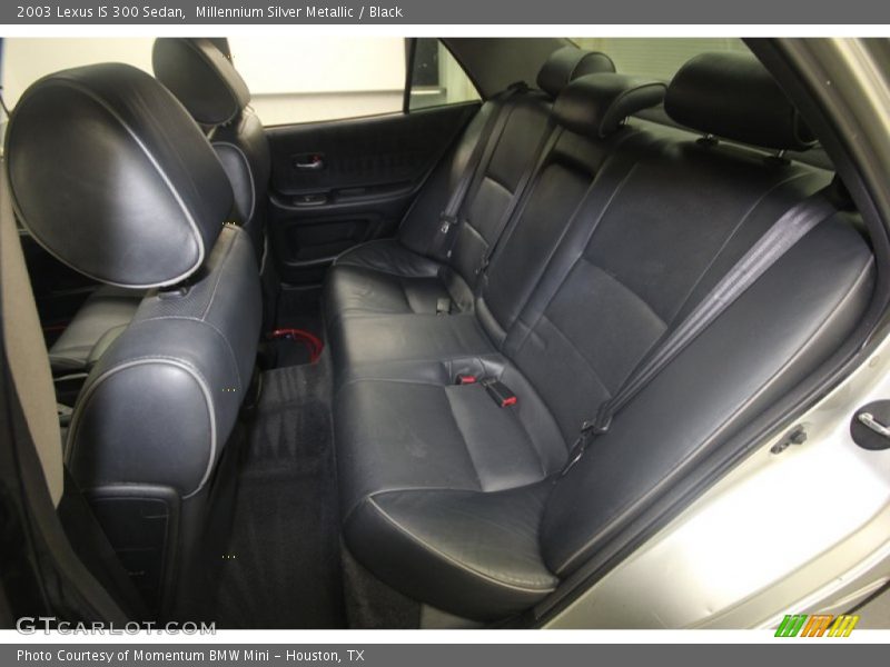 Millennium Silver Metallic / Black 2003 Lexus IS 300 Sedan