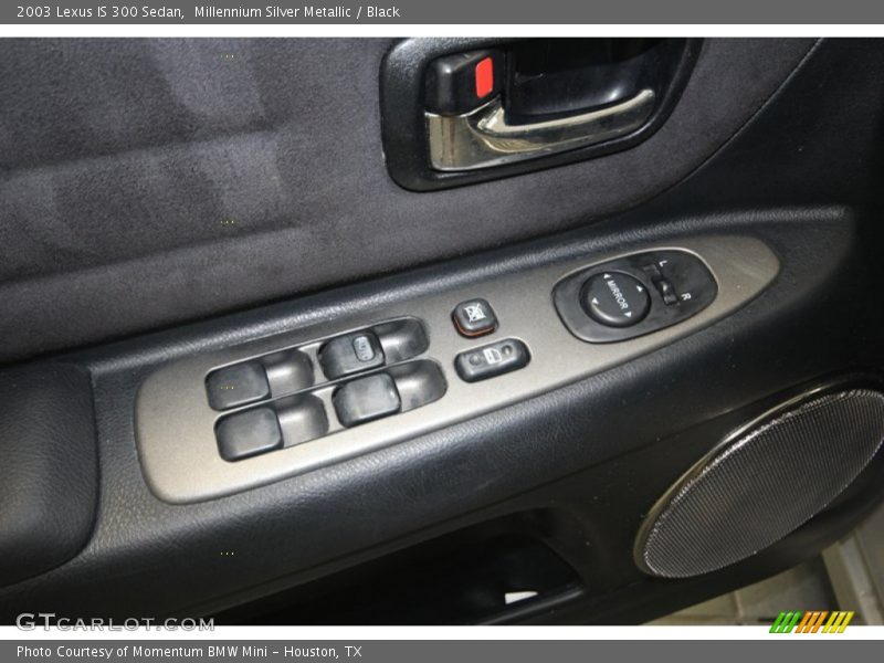 Millennium Silver Metallic / Black 2003 Lexus IS 300 Sedan