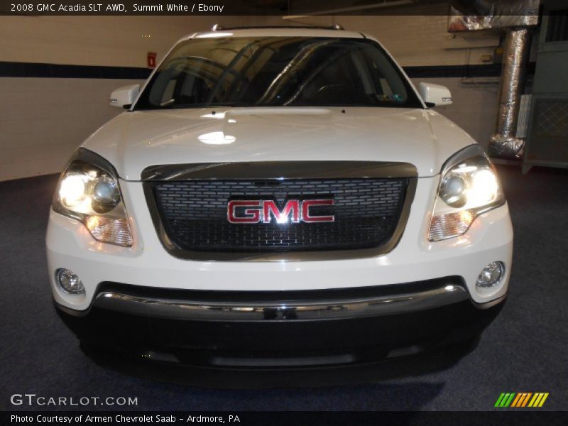 Summit White / Ebony 2008 GMC Acadia SLT AWD