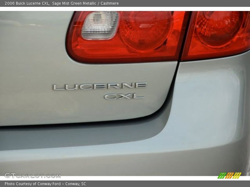 Sage Mist Green Metallic / Cashmere 2006 Buick Lucerne CXL