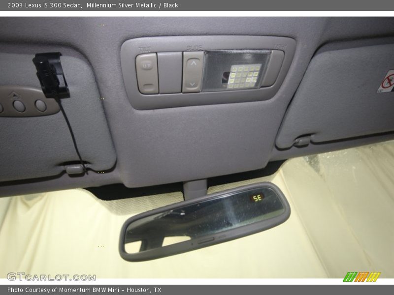 Millennium Silver Metallic / Black 2003 Lexus IS 300 Sedan