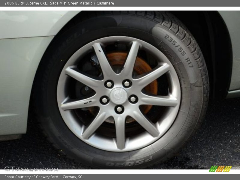 Sage Mist Green Metallic / Cashmere 2006 Buick Lucerne CXL