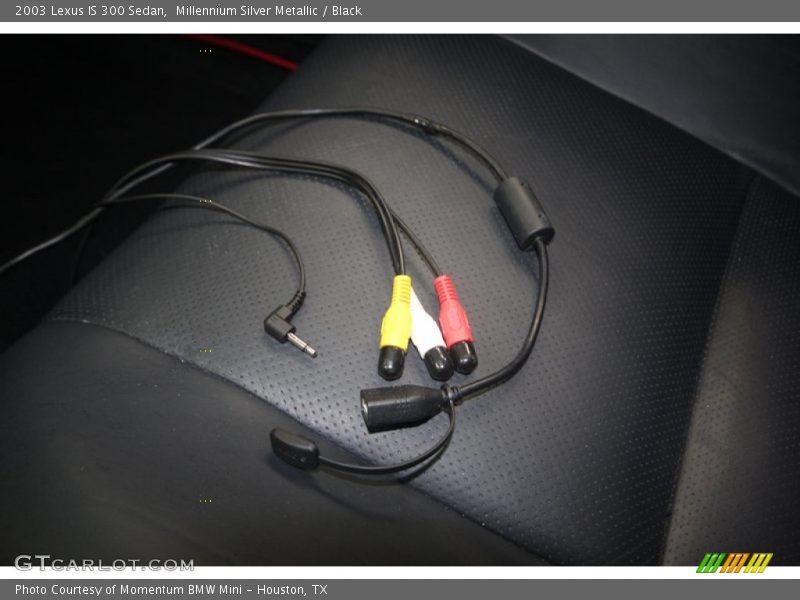 Millennium Silver Metallic / Black 2003 Lexus IS 300 Sedan