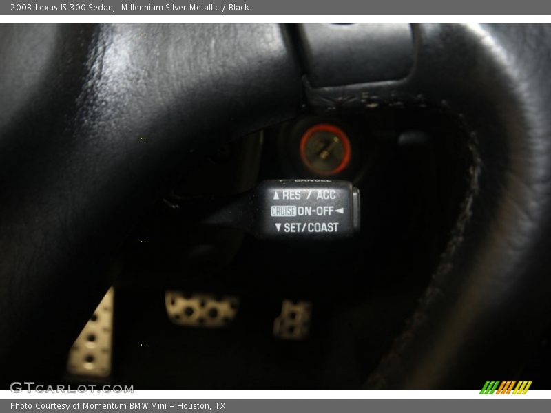 Millennium Silver Metallic / Black 2003 Lexus IS 300 Sedan