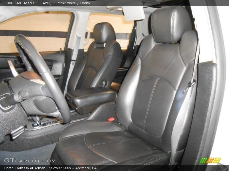 Summit White / Ebony 2008 GMC Acadia SLT AWD