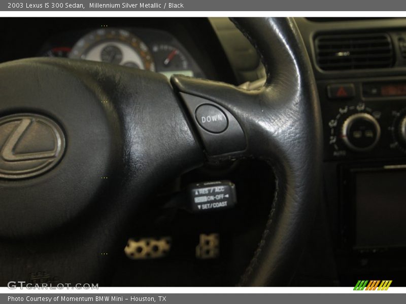 Millennium Silver Metallic / Black 2003 Lexus IS 300 Sedan