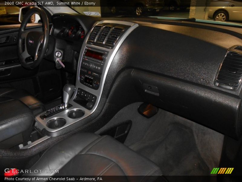 Summit White / Ebony 2008 GMC Acadia SLT AWD