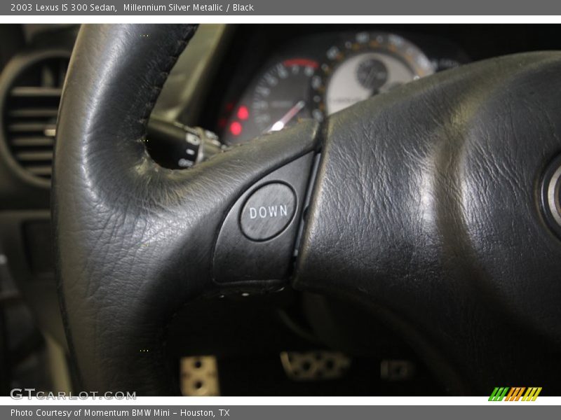 Millennium Silver Metallic / Black 2003 Lexus IS 300 Sedan