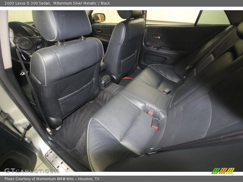 Millennium Silver Metallic / Black 2003 Lexus IS 300 Sedan