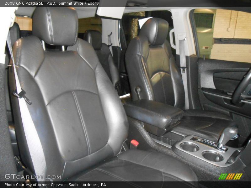 Summit White / Ebony 2008 GMC Acadia SLT AWD