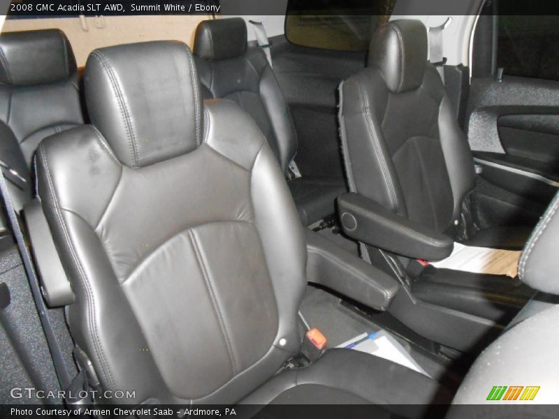 Summit White / Ebony 2008 GMC Acadia SLT AWD
