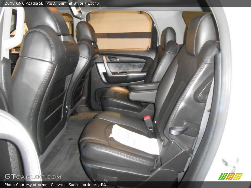 Summit White / Ebony 2008 GMC Acadia SLT AWD