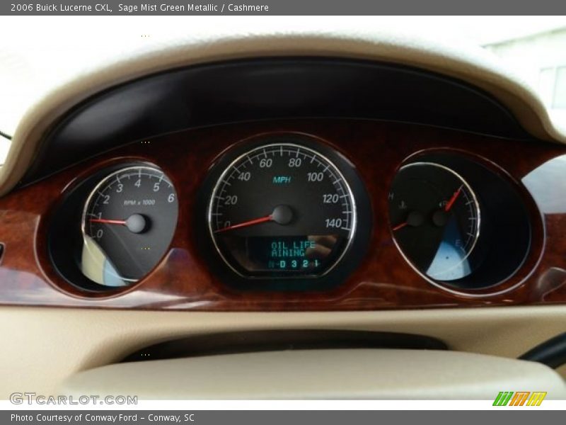 Sage Mist Green Metallic / Cashmere 2006 Buick Lucerne CXL