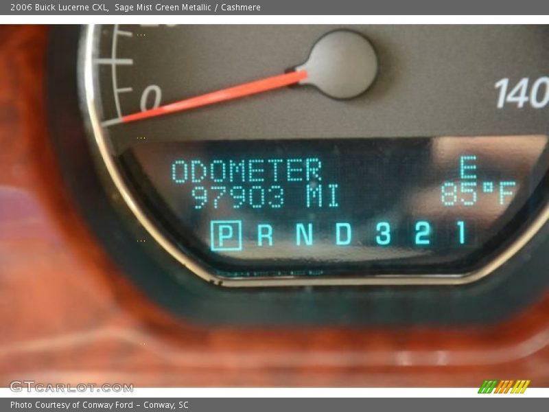 Sage Mist Green Metallic / Cashmere 2006 Buick Lucerne CXL