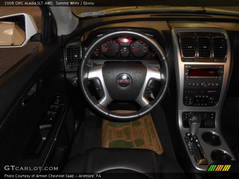 Summit White / Ebony 2008 GMC Acadia SLT AWD