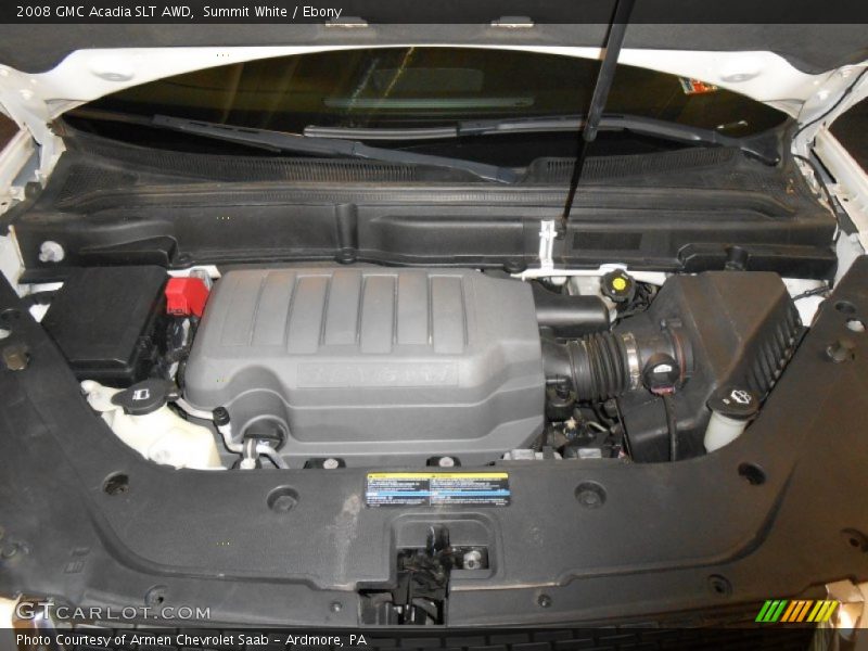 Summit White / Ebony 2008 GMC Acadia SLT AWD