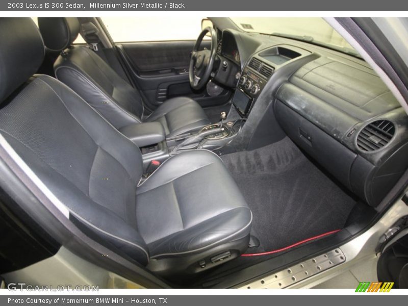 Millennium Silver Metallic / Black 2003 Lexus IS 300 Sedan