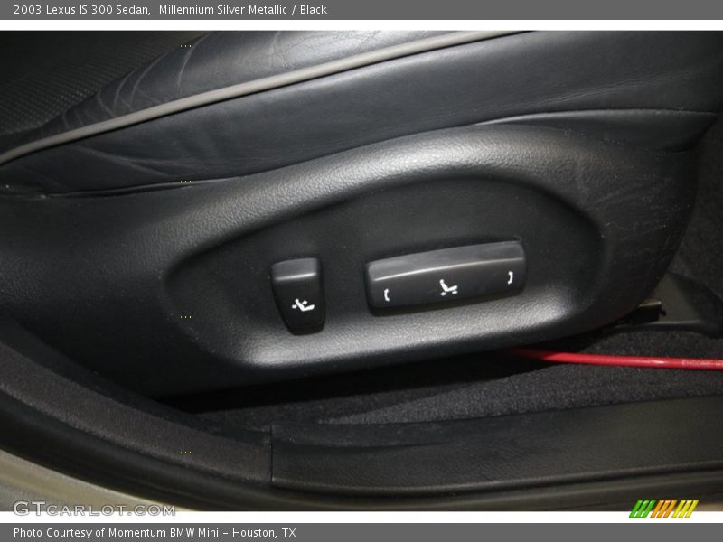 Millennium Silver Metallic / Black 2003 Lexus IS 300 Sedan