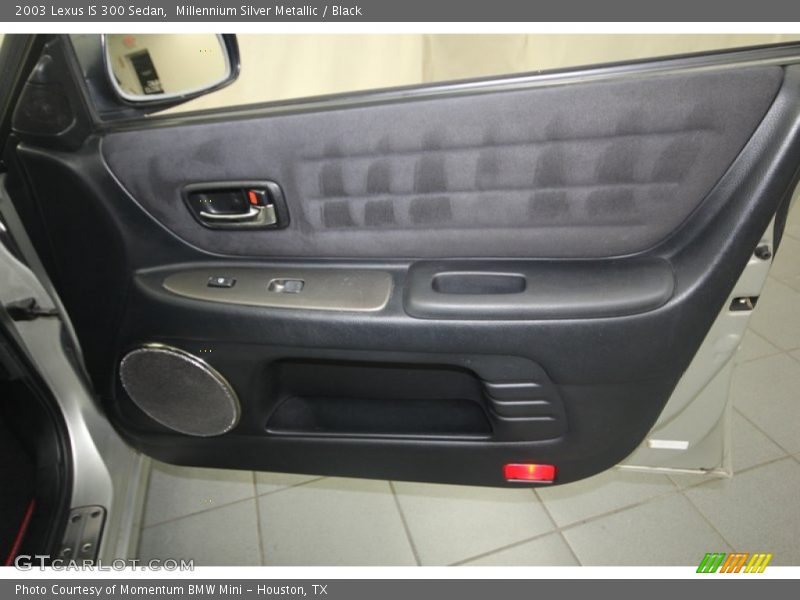 Millennium Silver Metallic / Black 2003 Lexus IS 300 Sedan
